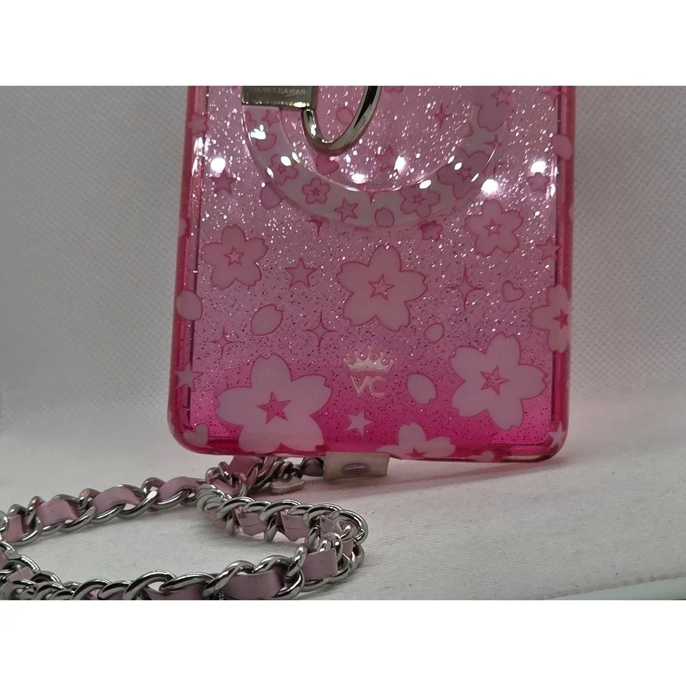 Velvet Caviar Cherry Blossom Glitter Samsung Galaxy S25 Ultra Case & Set USED